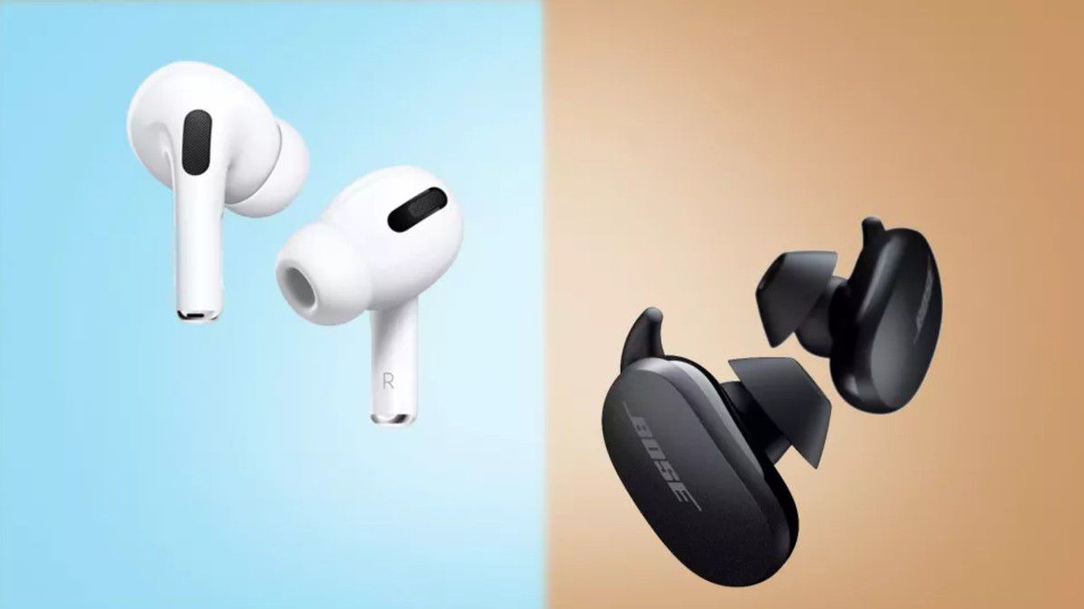 Bose QuietComfort Earbuds vs Apple Airpods Pro Earbuds: which noise-cancelling earbuds are best